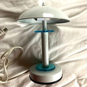 RARE Vintage Flying Saucer UFO Touch Lamp